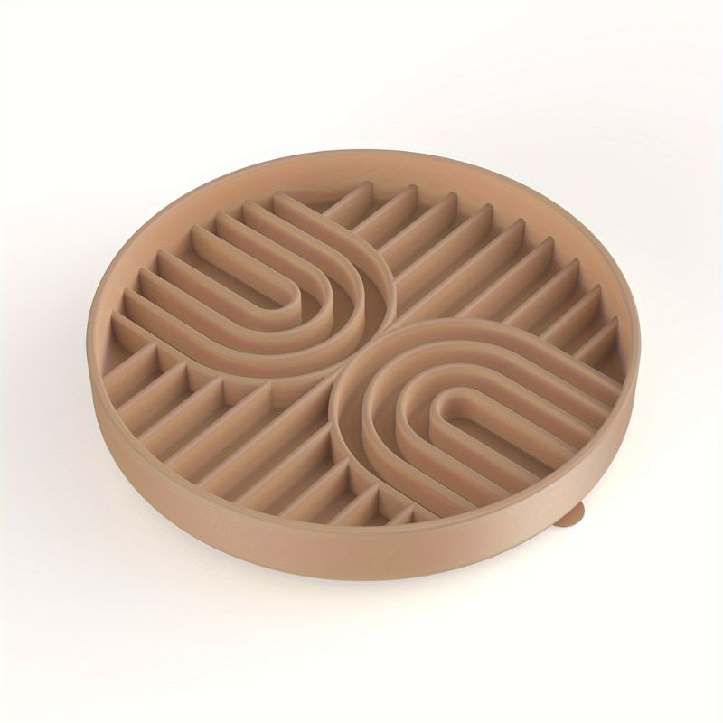 Slow Feeder Dog Bowl Textured Surface