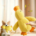Interactive Duck Dog Toy Plush